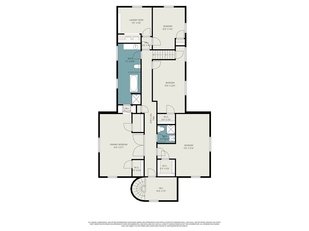 6590 Lake Road South Sweden, NY 14420 - Photo 49 of 50 2nd Floor Floorplan