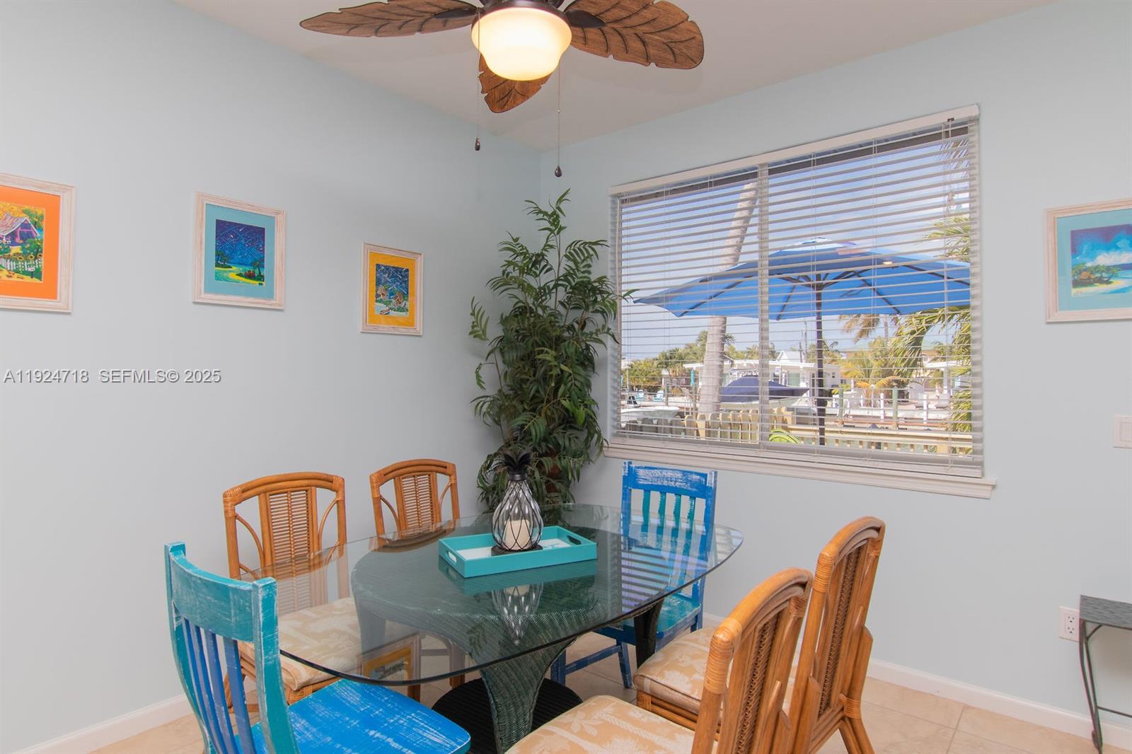 461 3rd Street Key Colony Beach, FL 33051 - Photo 49 of 79 a view of a dining room with furniture window and outside view
