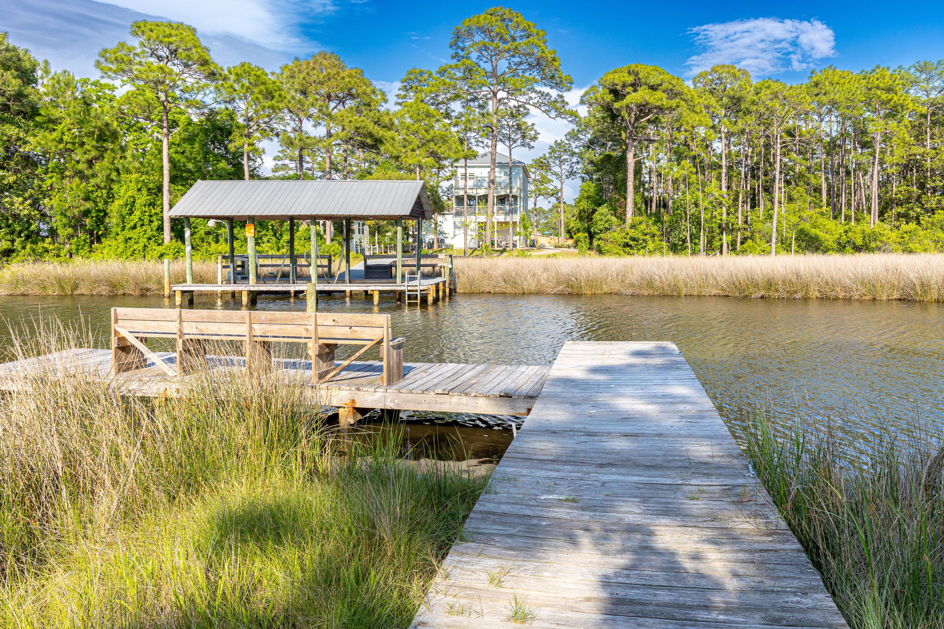 1120 Mack Bayou Road Santa Rosa Beach, FL 32459 - Photo 113 of 116 Dock on Bayou