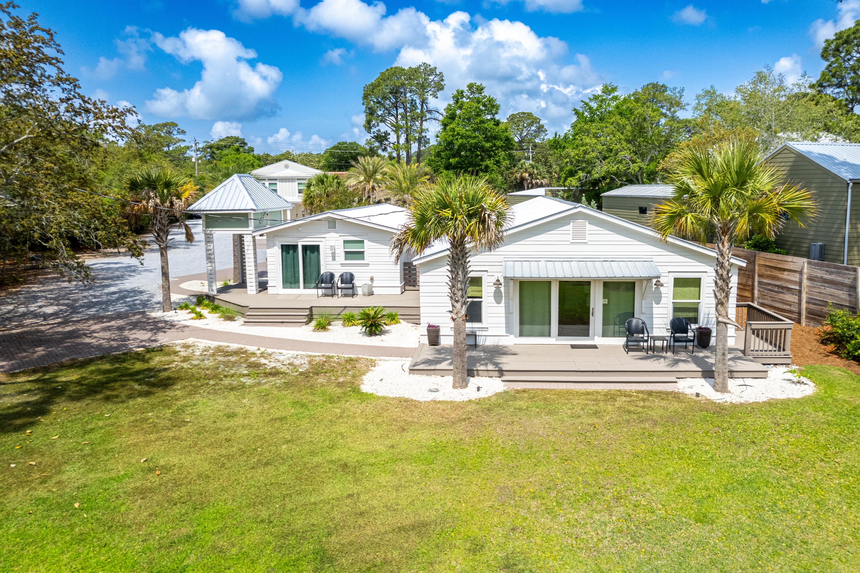 1120 Mack Bayou Road Santa Rosa Beach, FL 32459 - Photo 33 of 116 Back of Property - Exterior