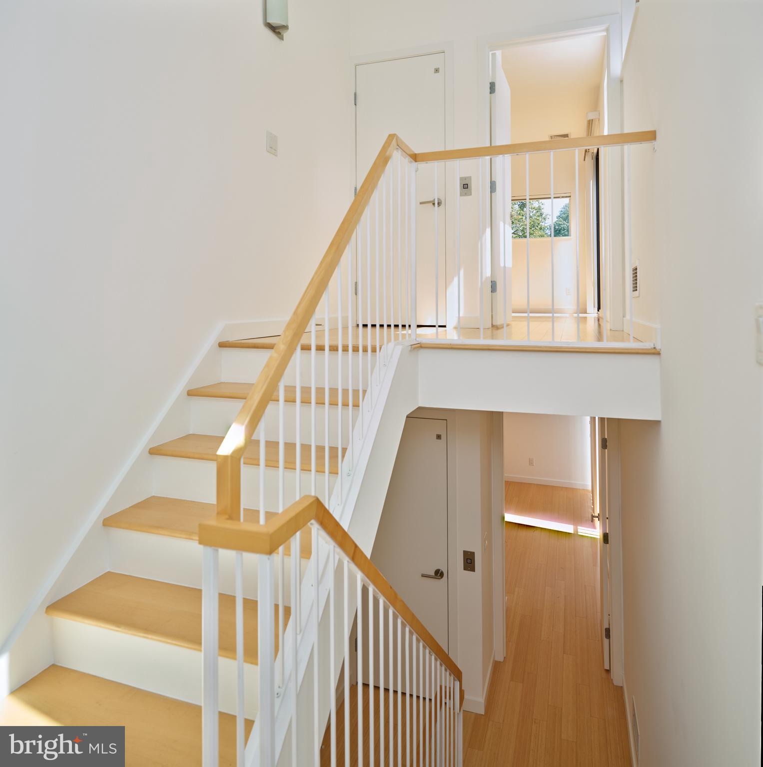 7189 Centerbridge Road New Hope, PA 18938 - Photo 14 of 48 a view of staircase with railing and white walls