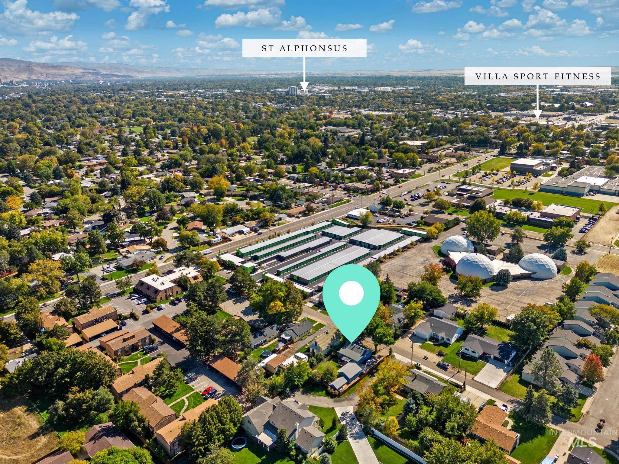 7514 West Swift Lane Boise, ID 83704 - Photo 35 of 46 Aerial view of residential area