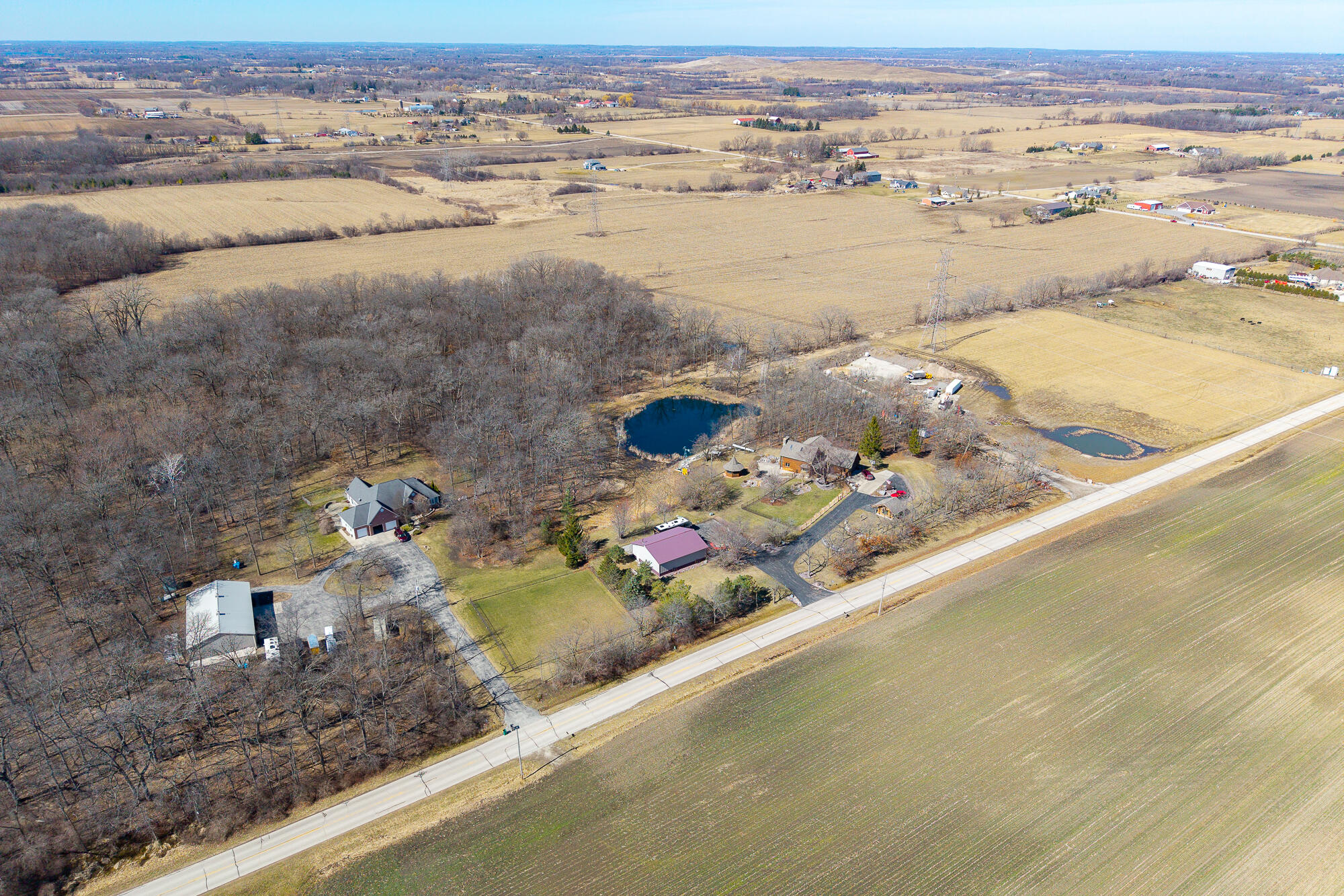 0 West 7 Mile Road Raymond, WI 53126 - Photo 6 of 9 Neighbors to East of land