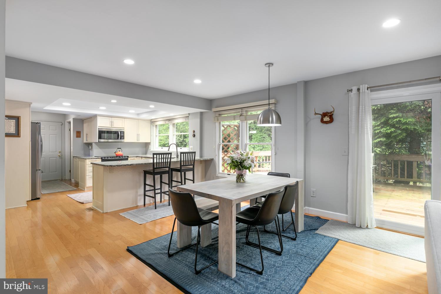 11603 Deer Forest Road Reston, VA 20194 - Photo 8 of 38 a view of a dining room with furniture window and outside view
