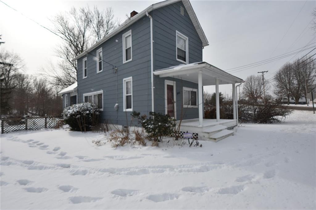 Welcome to 1845 Savannah Road in Shenango Township.   This 2 bedroom - 2 story has a newly remodeled living room & dining area, 1 and 1/2 baths & country kitchen.  Home sits on 1.93 acres. 