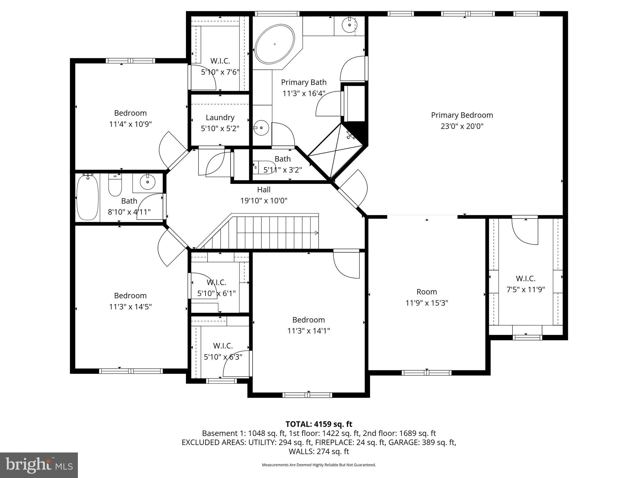 43132 Butterfly Way Leesburg, VA 20176 - Photo 62 of 63 Upper level floorplan