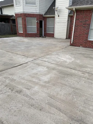 a view of a house with a garage