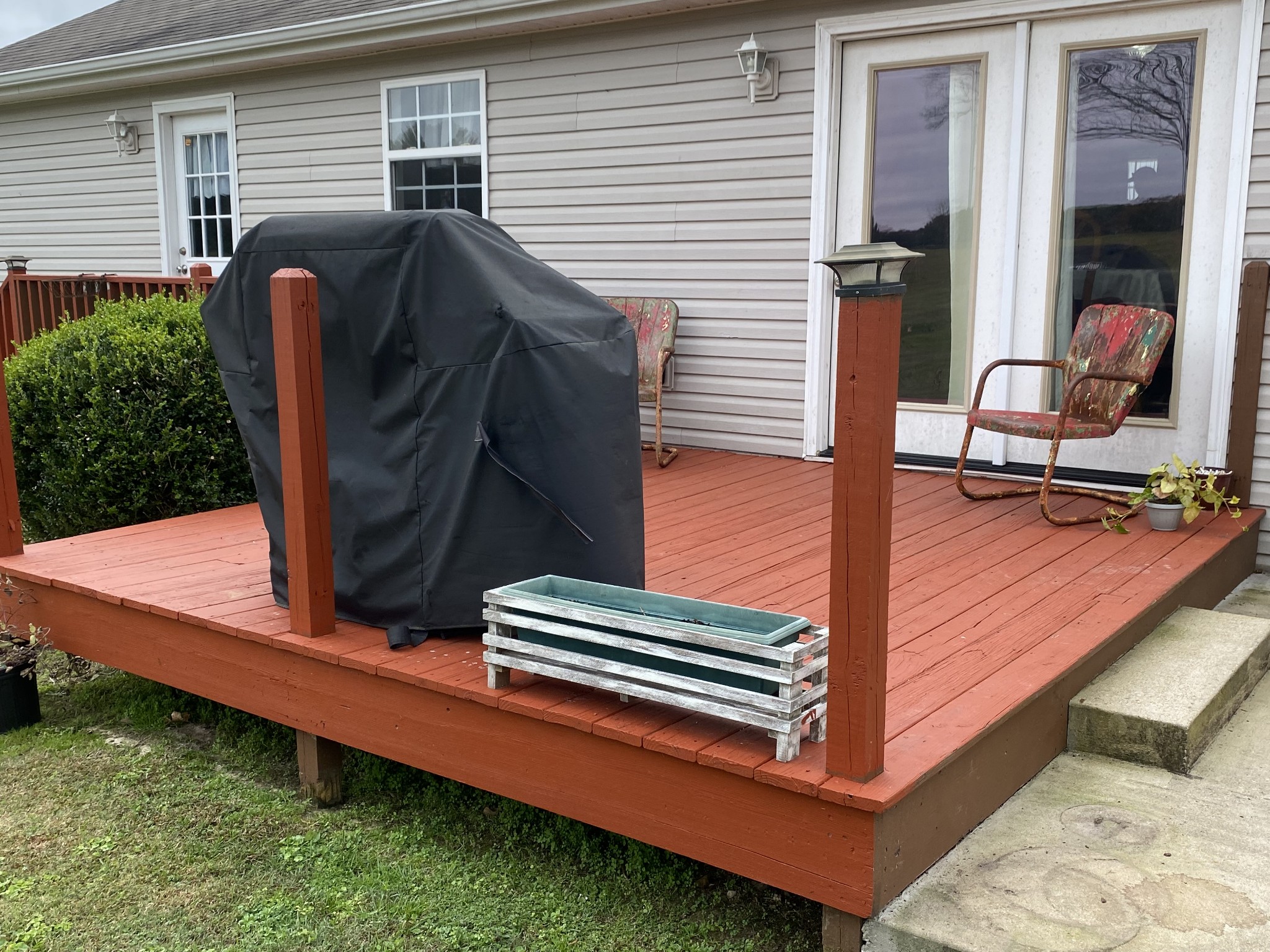 876 Barnette Road Minor Hill, TN 38473 - Photo 22 of 27 a view of a chairs in backyard of house