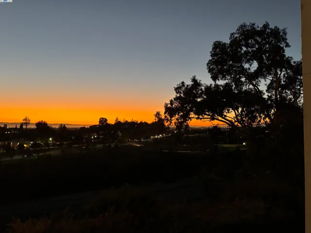 a view of outdoor space and city view