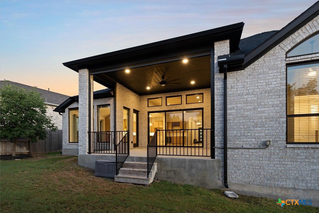 412 Pin Cherry Pass San Marcos, TX 78666 - Photo 23 of 27 a view of back yard of the house