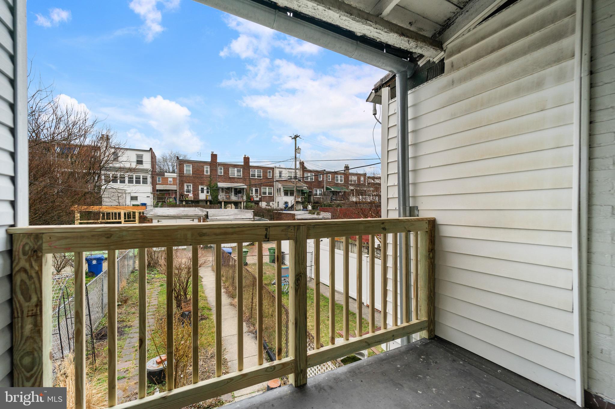 4412 Falls Road Baltimore, MD 21211 - Photo 27 of 30 Balcony