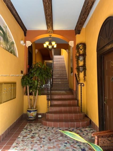 1361 Meridian Avenue, Unit 4 Miami Beach, FL 33139 - Photo 6 of 14 a view of a entryway door front of house