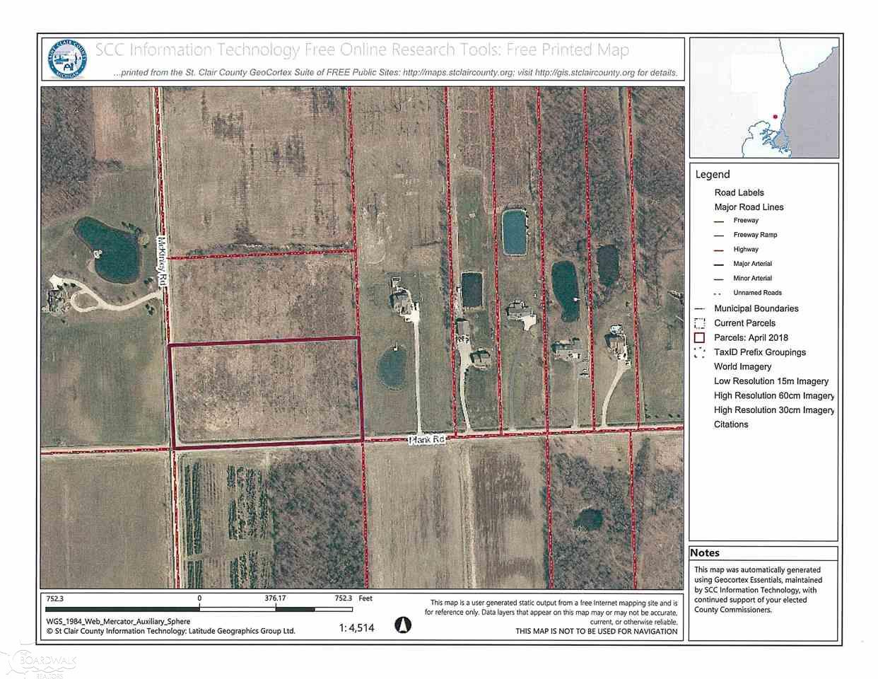 5.78-acres McKinley Road Marine City, MI 48039 - Photo 2 of 2