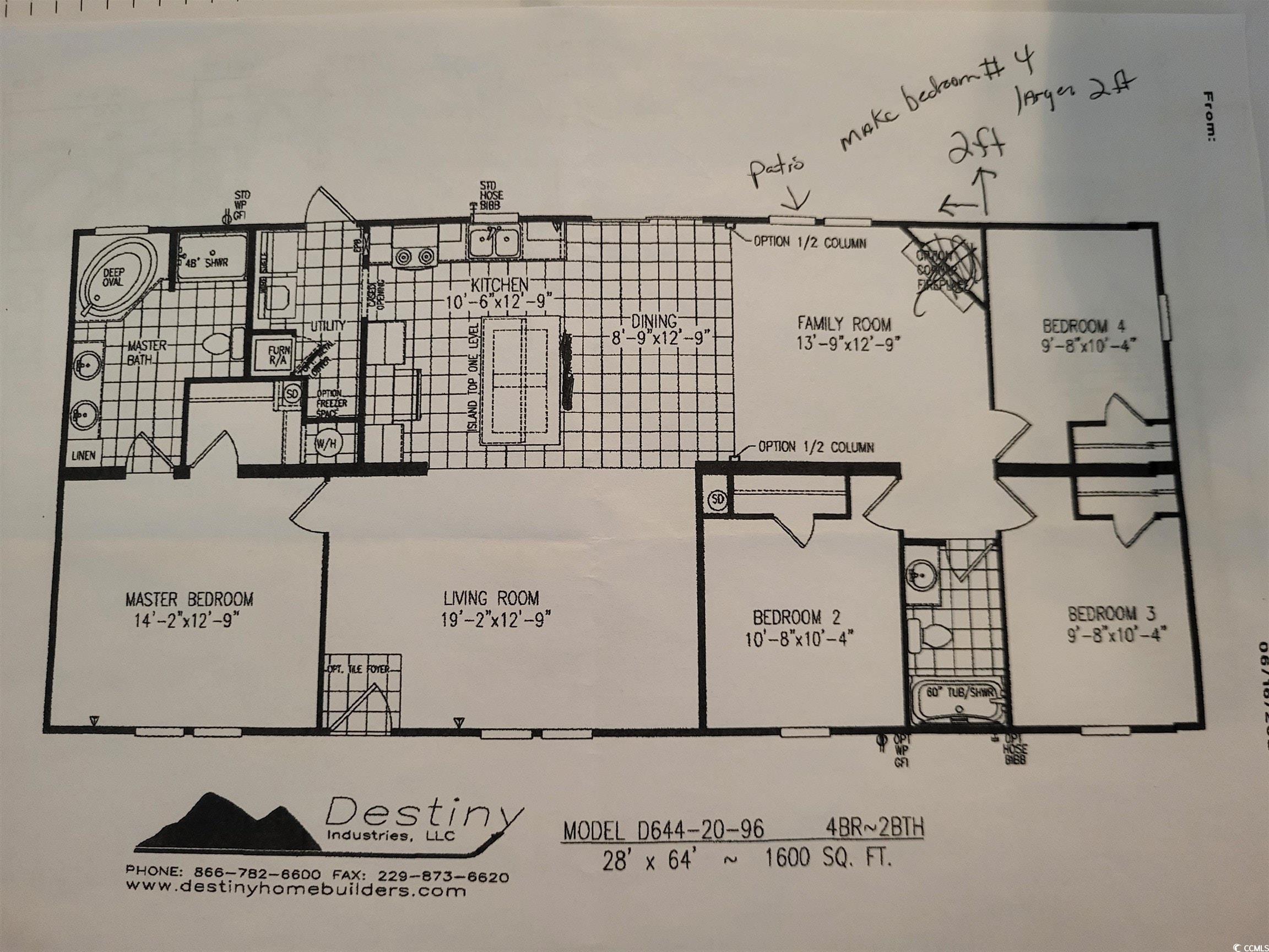 181 Offshore Drive Murrells Inlet, SC 29576 - Photo 28 of 28 View of floor plan / room layout