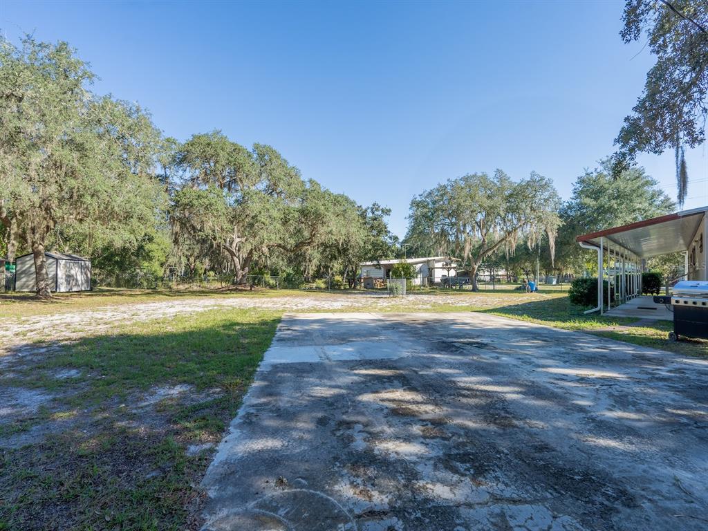 24797 Northeast 135th Street Salt Springs, FL 32134 - Photo 43 of 61 a view of yard with swimming pool and green space