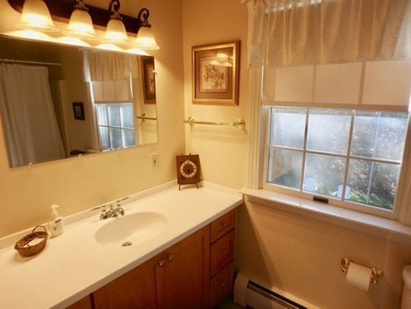100 Connie's Way Tisbury, MA 02568 - Photo 18 of 34 a bathroom with a sink and a mirror