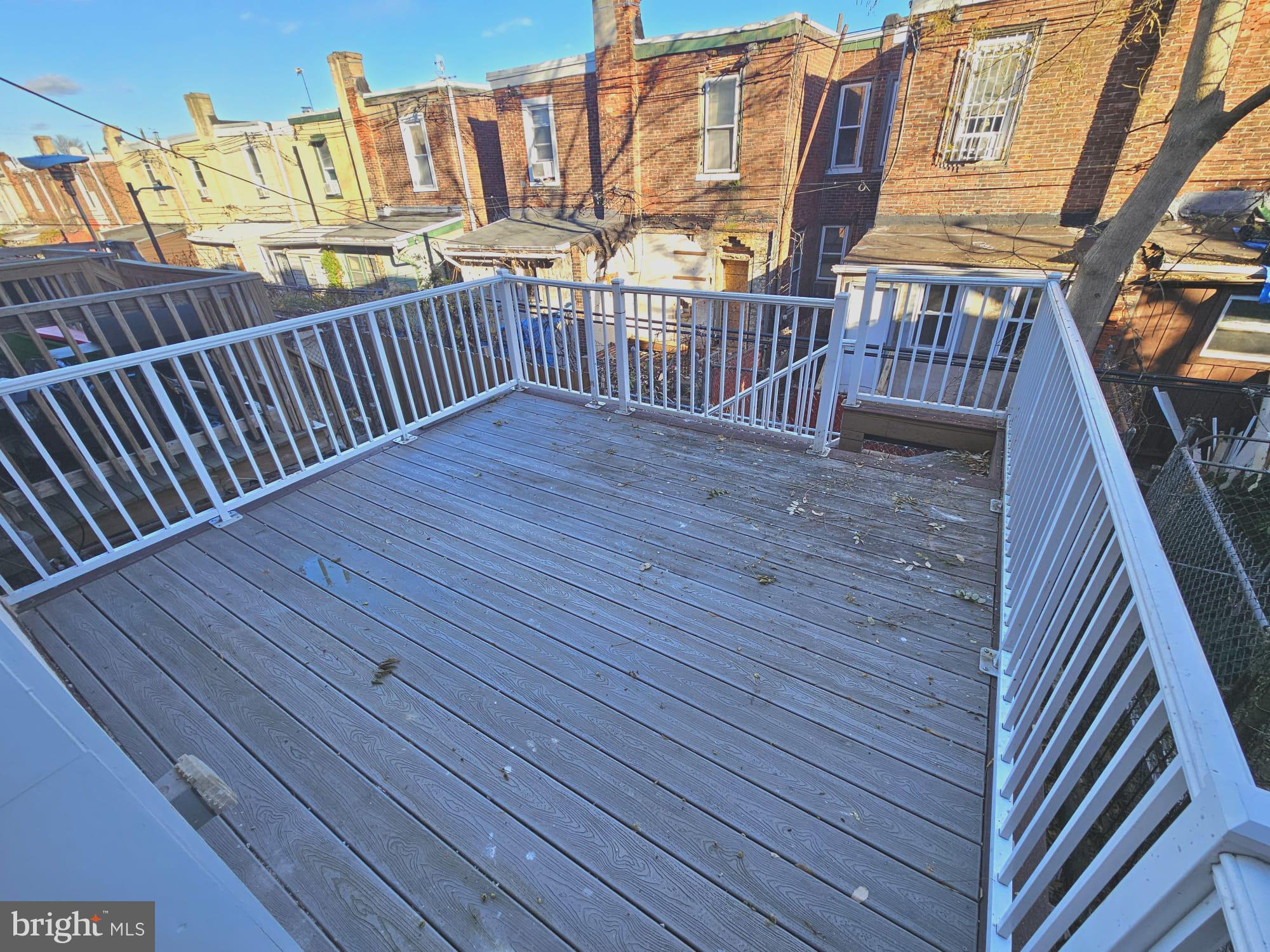 827 South 56th Street Philadelphia, PA 19143 - Photo 32 of 36 a view of a roof deck