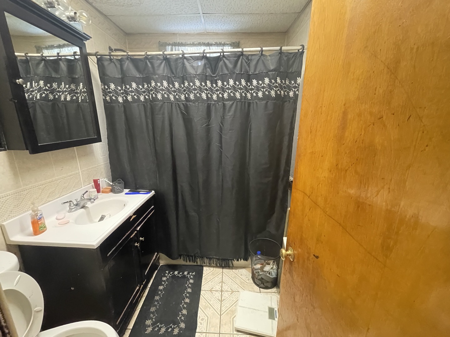 656 North Drake Avenue Chicago, IL 60624 - Photo 24 of 33 a bathroom with a sink and a mirror