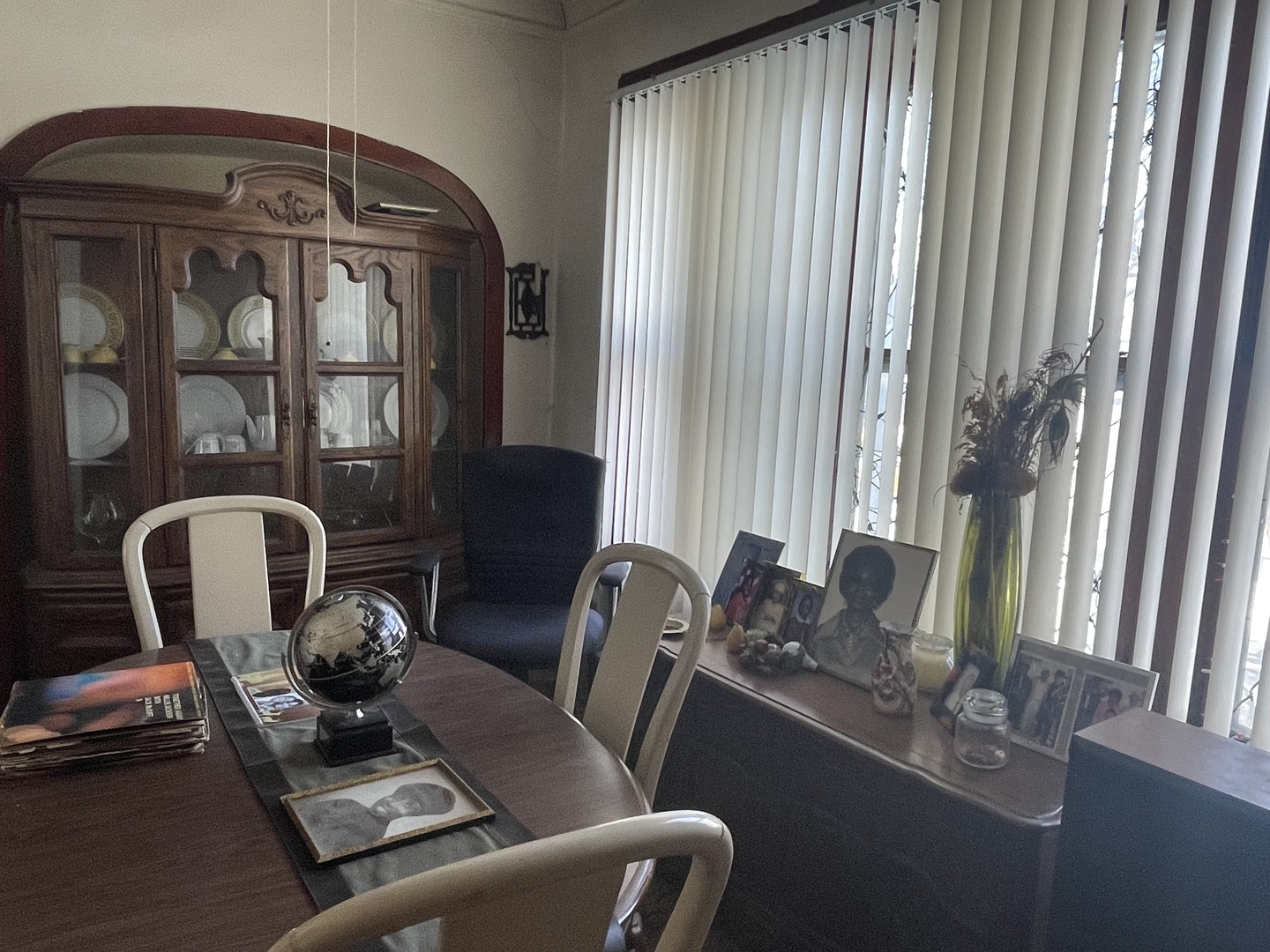 656 North Drake Avenue Chicago, IL 60624 - Photo 7 of 33 a dining room with furniture and wooden floor