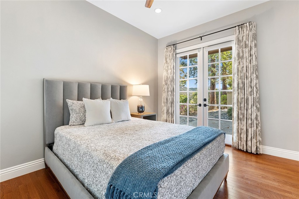 24920 Pso Del Rancho Calabasas, CA 91302 - Photo 36 of 58 Downstairs Bedroom with Access to Yard