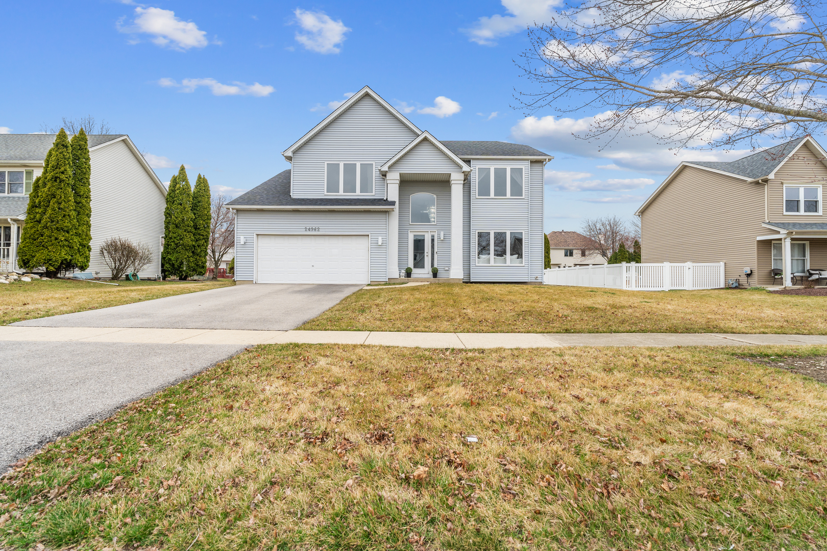 24962 Ambrose Road Plainfield, IL 60585 - Photo 3 of 28 a view of a house with a patio