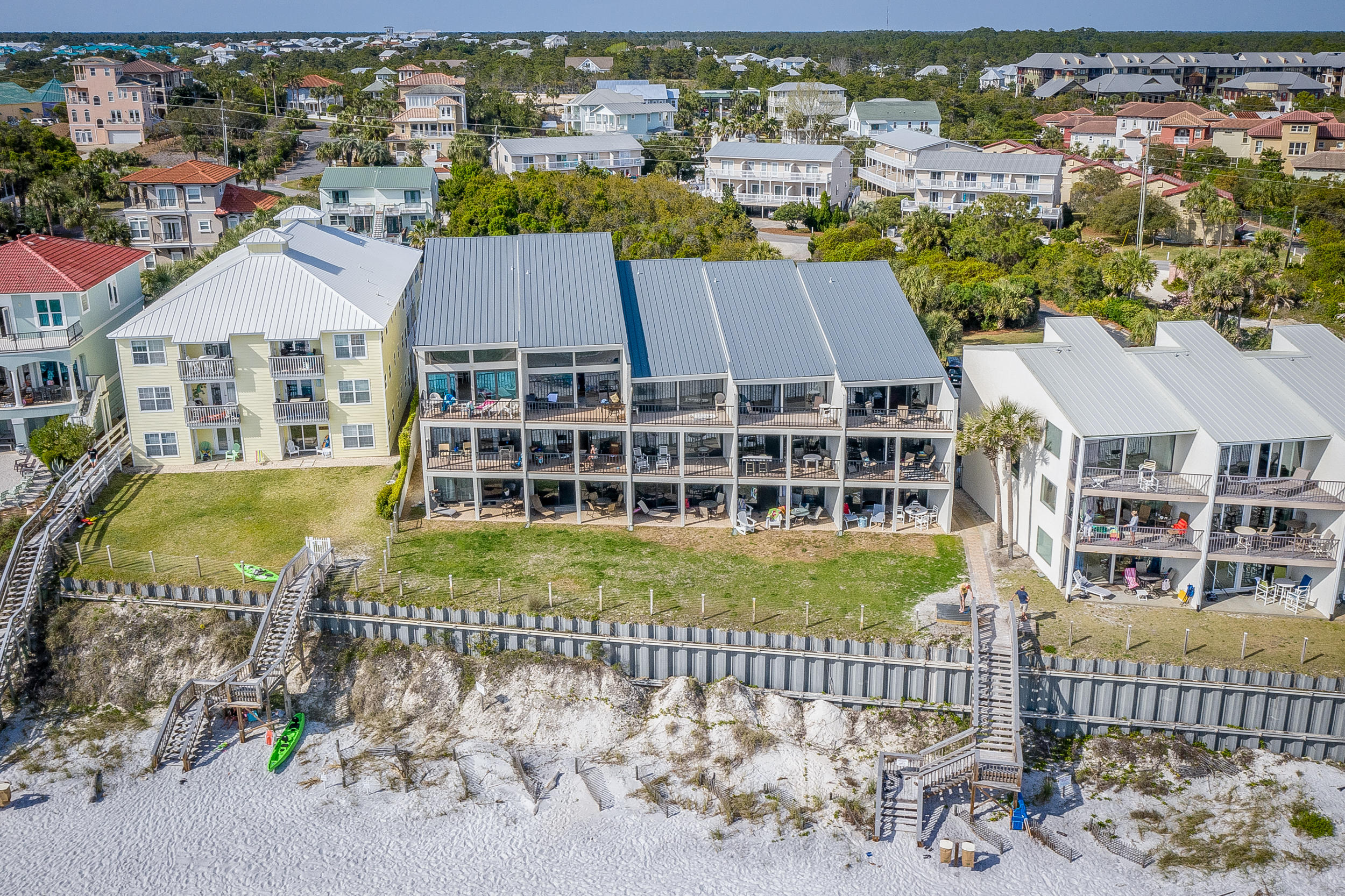 214 Blue Mountain Road, Unit 124 Santa Rosa Beach, FL 32459 - Photo 3 of 30 an aerial view of a house