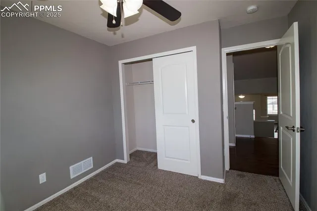 a view of empty room