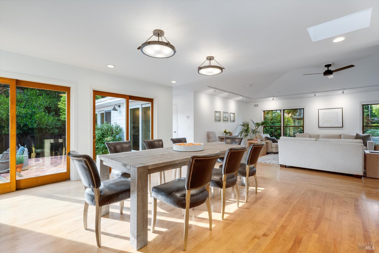 1777 Adams Street St. Helena, CA 94574 - Photo 5 of 31 a view of a dining room with furniture window and outside view