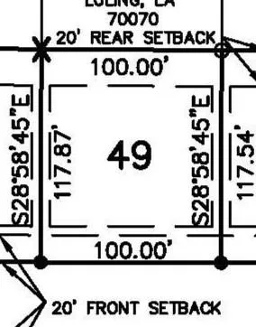 $110,000 | 49 Jake Drive, Hahnville, LA 70057