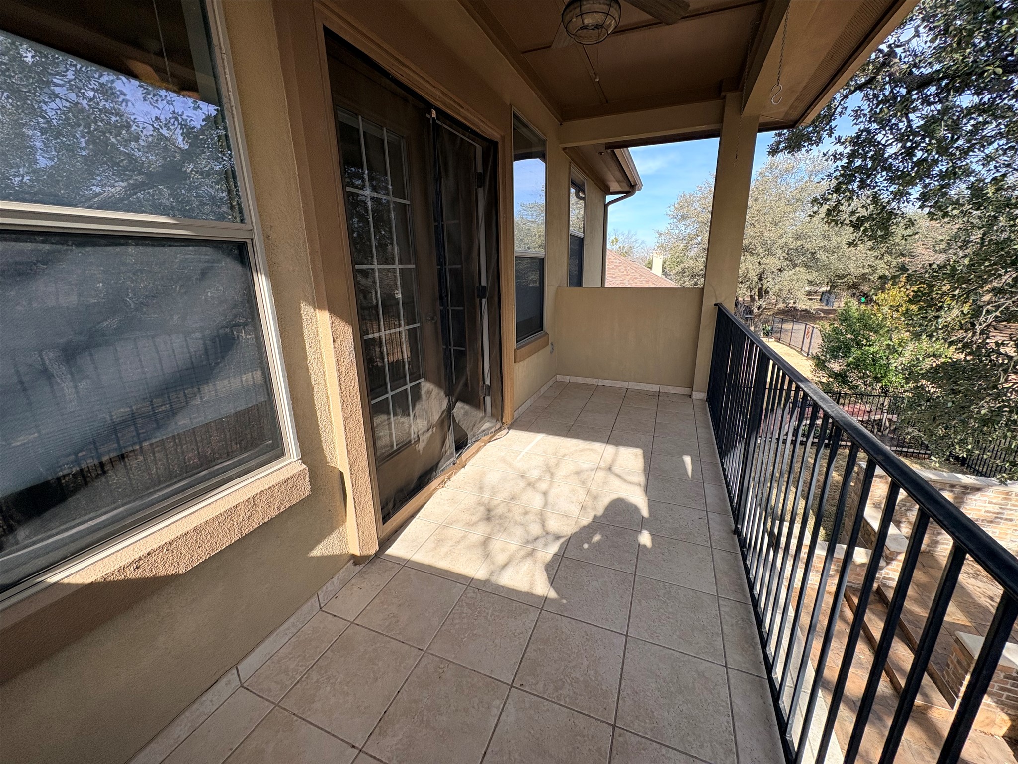 4802 Hidden Springs Trail Georgetown, TX 78633 - Photo 28 of 33 Balcony located off bedroom #3