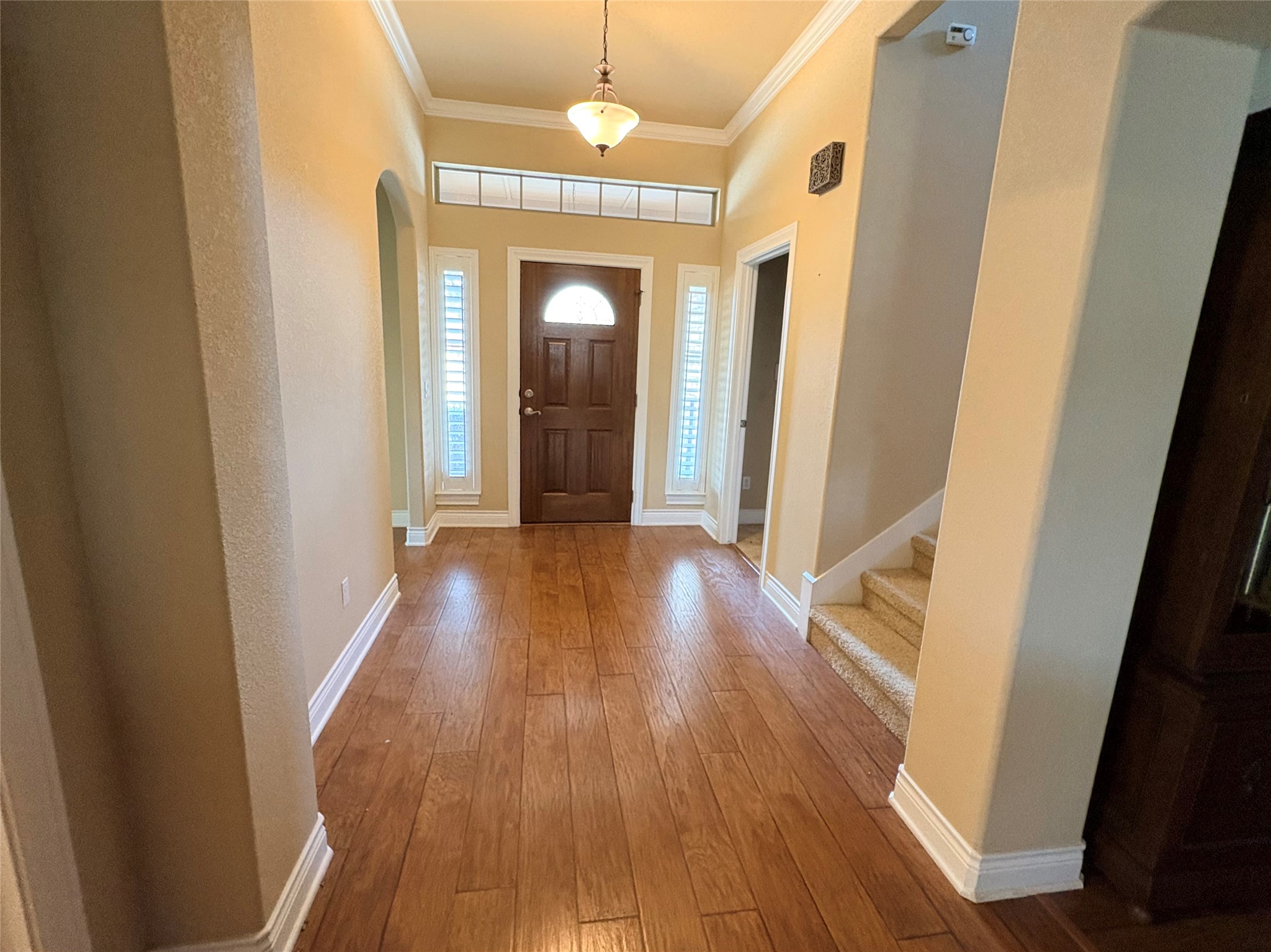 4802 Hidden Springs Trail Georgetown, TX 78633 - Photo 3 of 33 Spacious entry with gorgeous wood floors .
