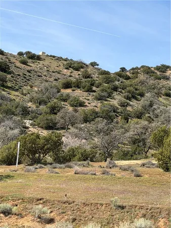a view of a large body of water with a mountain