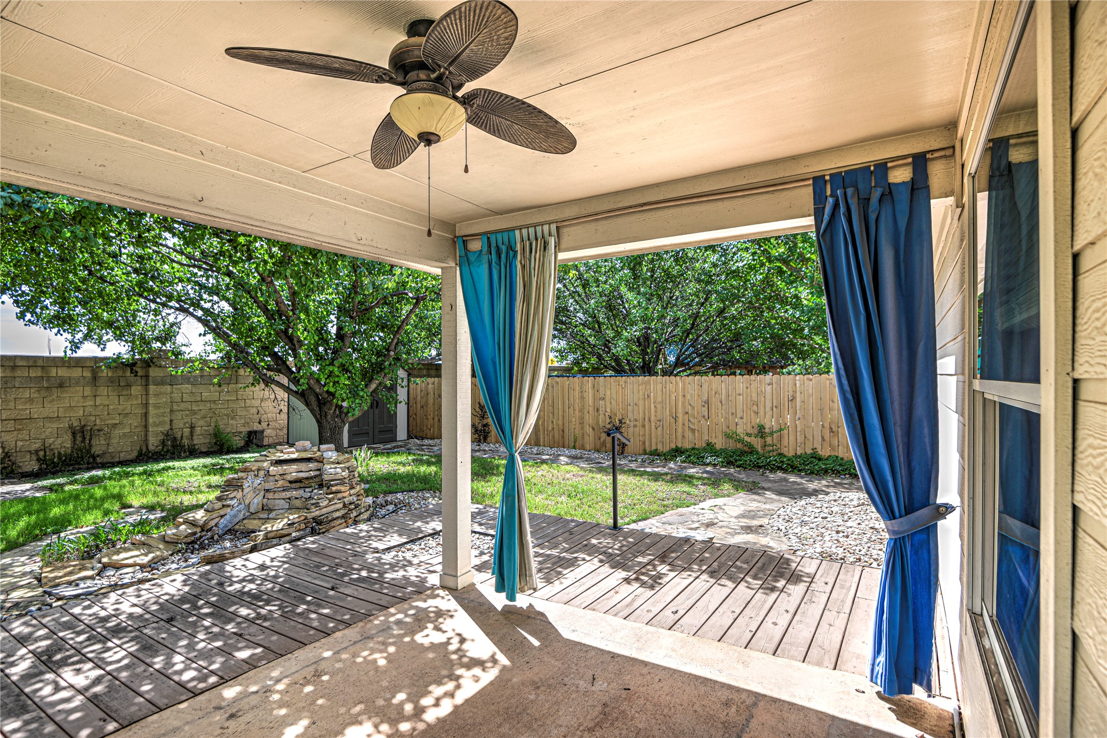 1900 Rutherford Drive Leander, TX 78641 - Photo 30 of 38 a house view with a backyard space