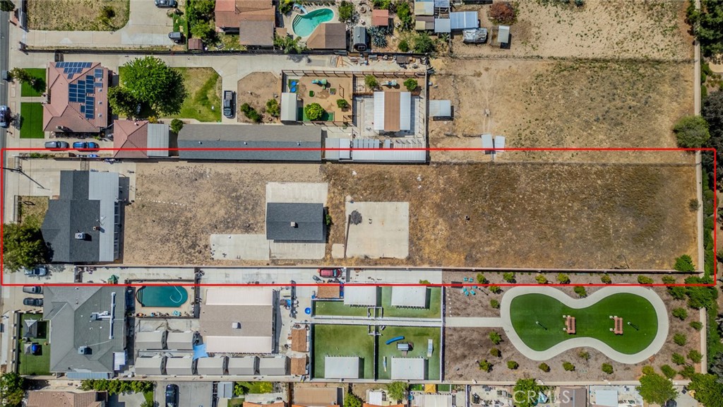 732 South Acacia Avenue Rialto, CA 92376 - Photo 30 of 30 an aerial view of a houses with outdoor space
