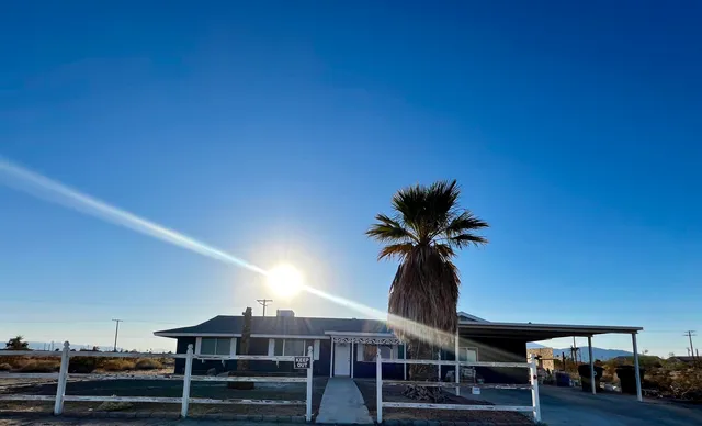 a view of a house with a balcony