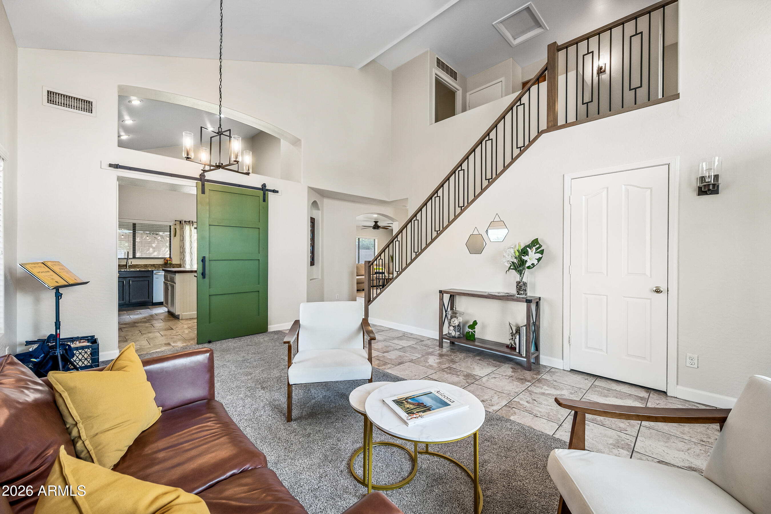 12734 West Cheery Lynn Road Avondale, AZ 85392 - Photo 15 of 54 a living room with furniture and wooden floor