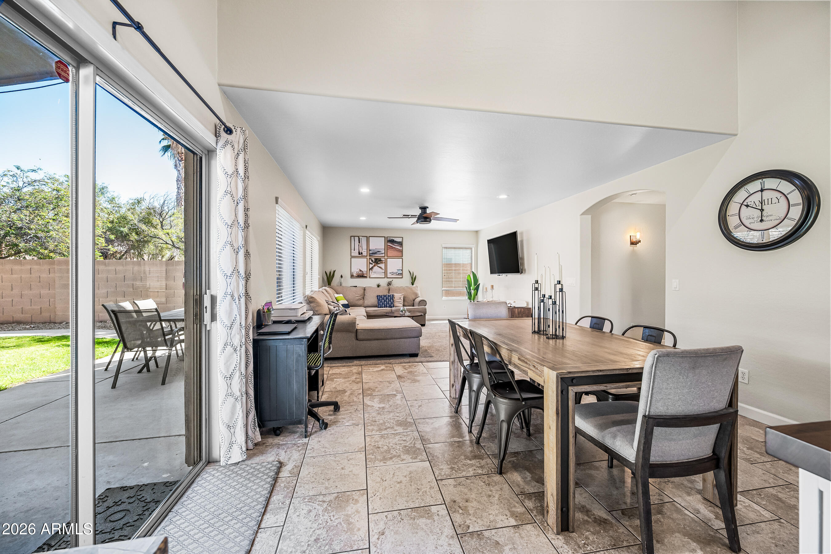 12734 West Cheery Lynn Road Avondale, AZ 85392 - Photo 24 of 54 a view of a dining room with furniture window and outside view