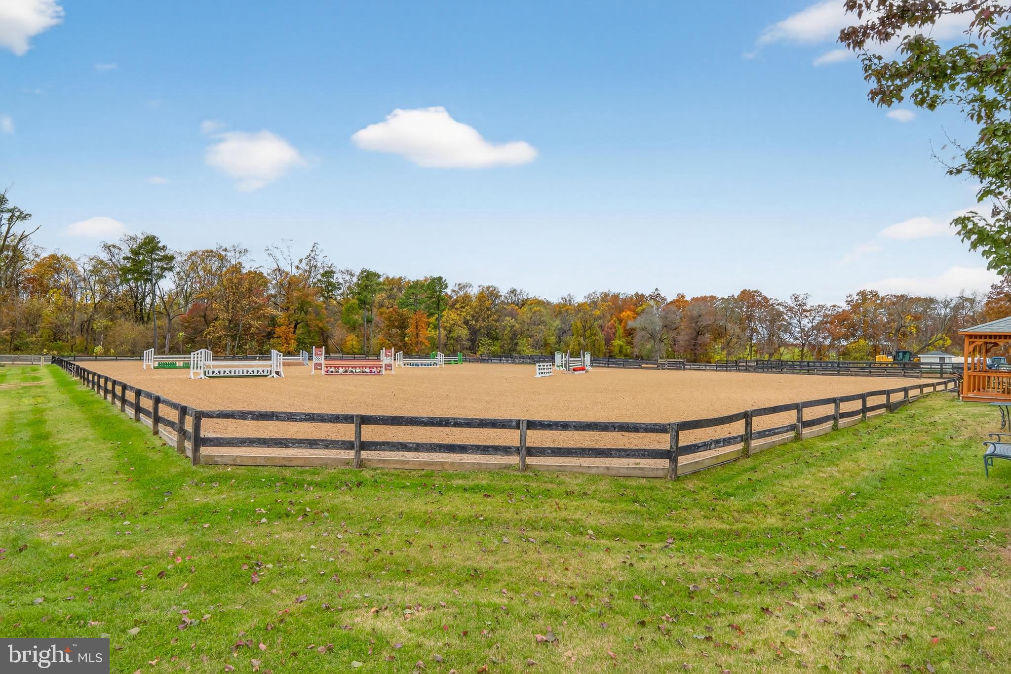 52 Hill Road Allentown, NJ 08501 - Photo 16 of 42 Outdoor Arena with viewing Gazebo, Complete with G
