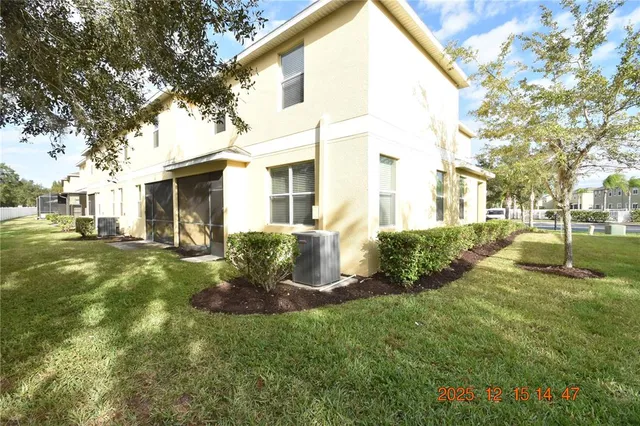 a view of an outdoor space and an ocean from window