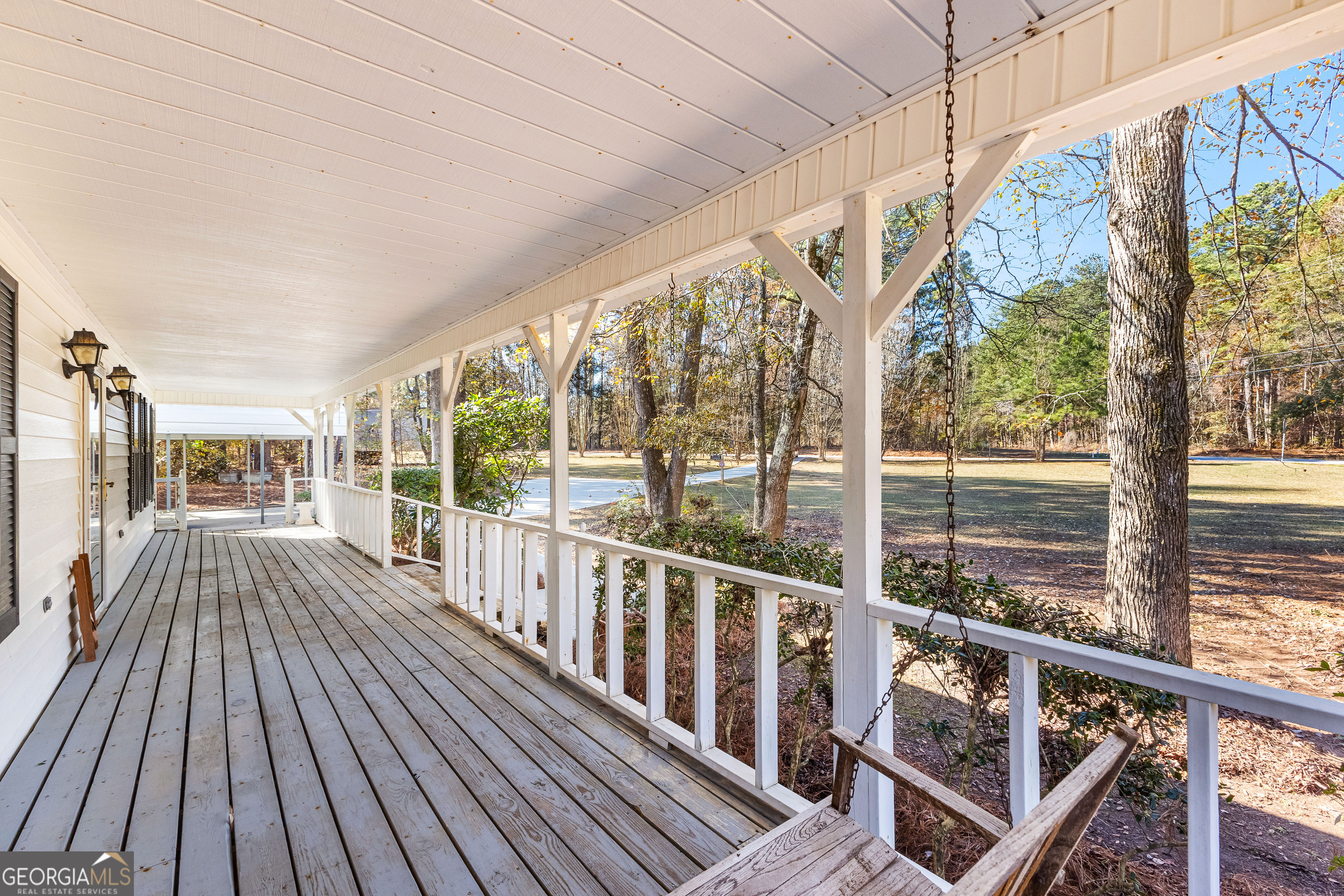 75 Antioch Road McDonough, GA 30252 - Photo 25 of 40 a view of balcony with wooden floor