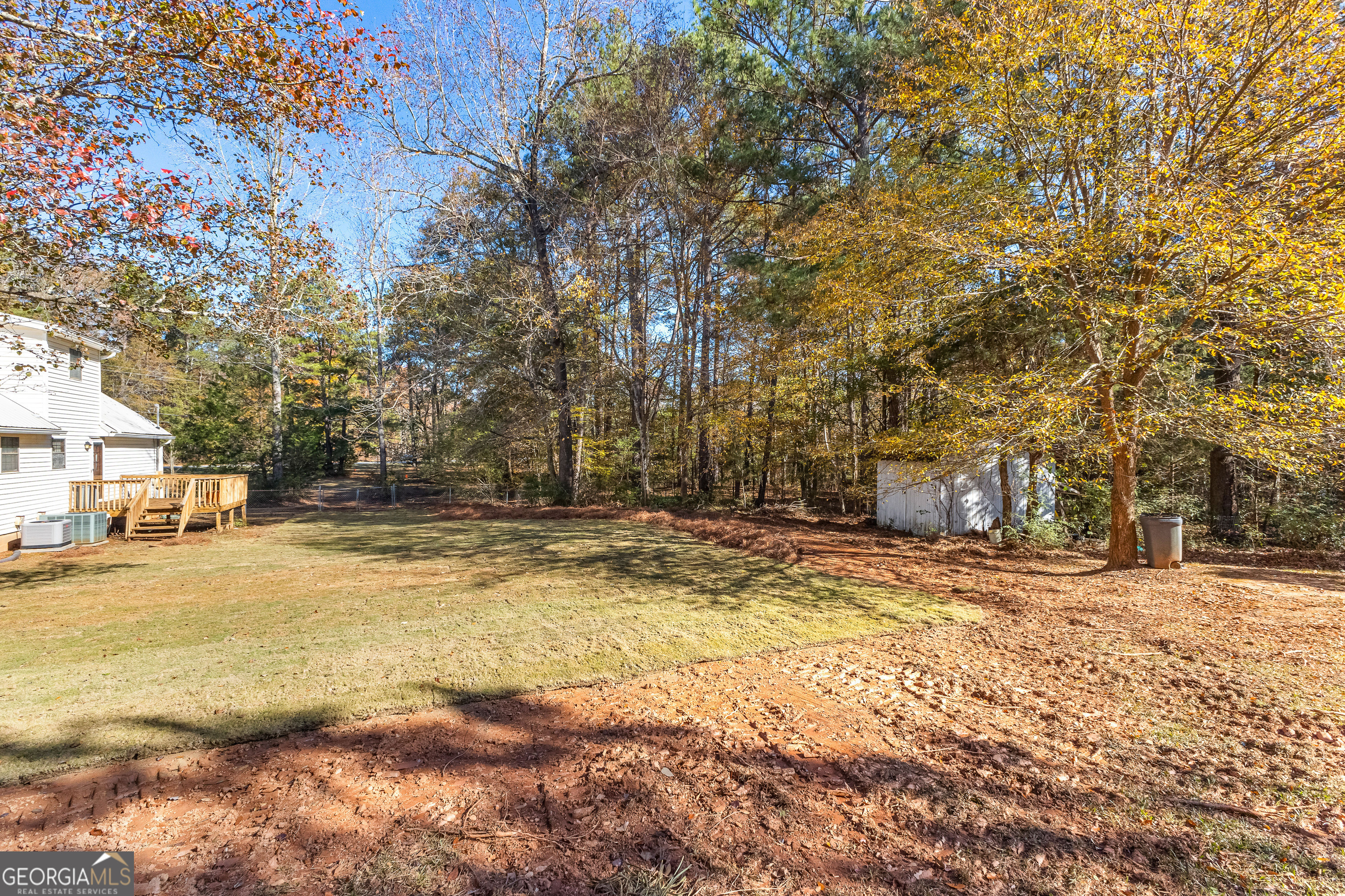 75 Antioch Road McDonough, GA 30252 - Photo 32 of 40 a view of a yard with trees