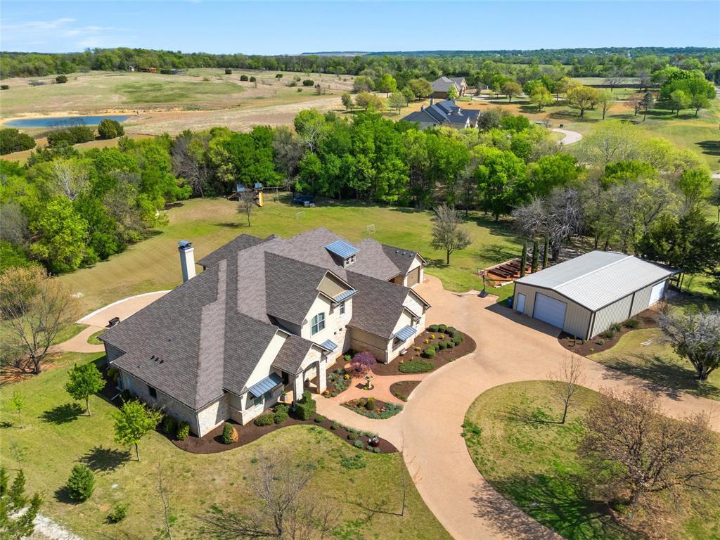 14690 Chapel Road Lorena, TX 76655 - Photo 34 of 40 a view of a lake with couches and city view