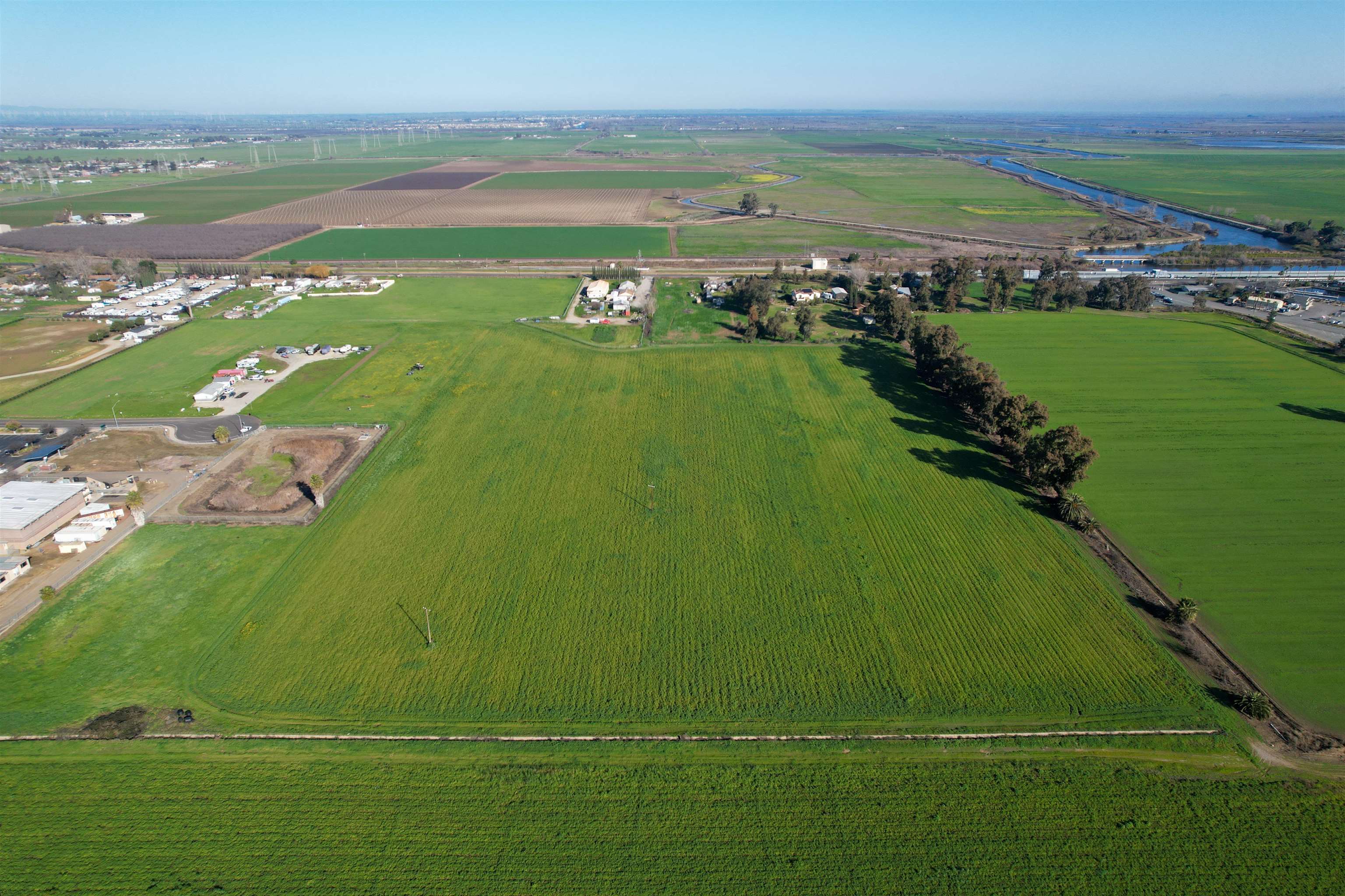 0 Learning Tree Lane Brentwood, CA 94513 - Photo 7 of 18 Aerial view of sparsely populated area featuring large plots for crops