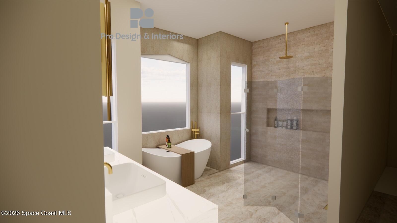 1000 North Riverside Drive Indialantic, FL 32903 - Photo 77 of 91 a bathroom with a tub and shower