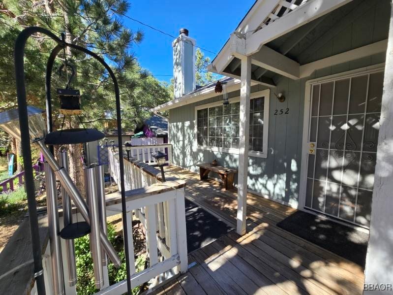 252 Riverside Avenue Sugarloaf, CA 92386 - Photo 27 of 29 a view of outdoor space with seating area