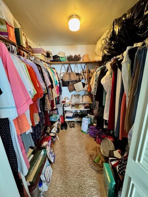 5600 North Flagler Drive, Unit 2701 West Palm Beach, FL 33407 - Photo 18 of 39 a view of walk in closet with clothes and shoes