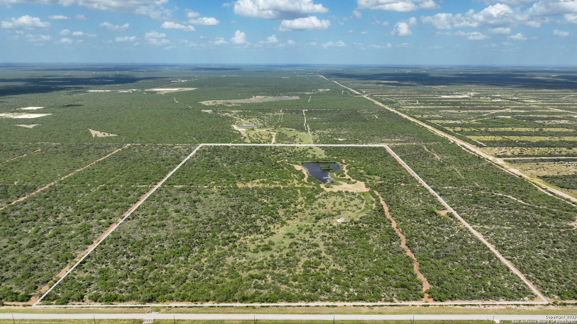 0 Cameron Lane Fowlerton, TX 78021 - Photo 6 of 16 a view of a tennis court