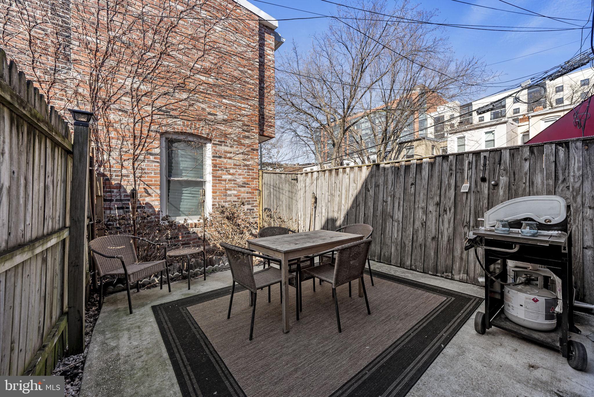920 3rd Street Northeast Washington, DC 20002 - Photo 23 of 27 Back patio