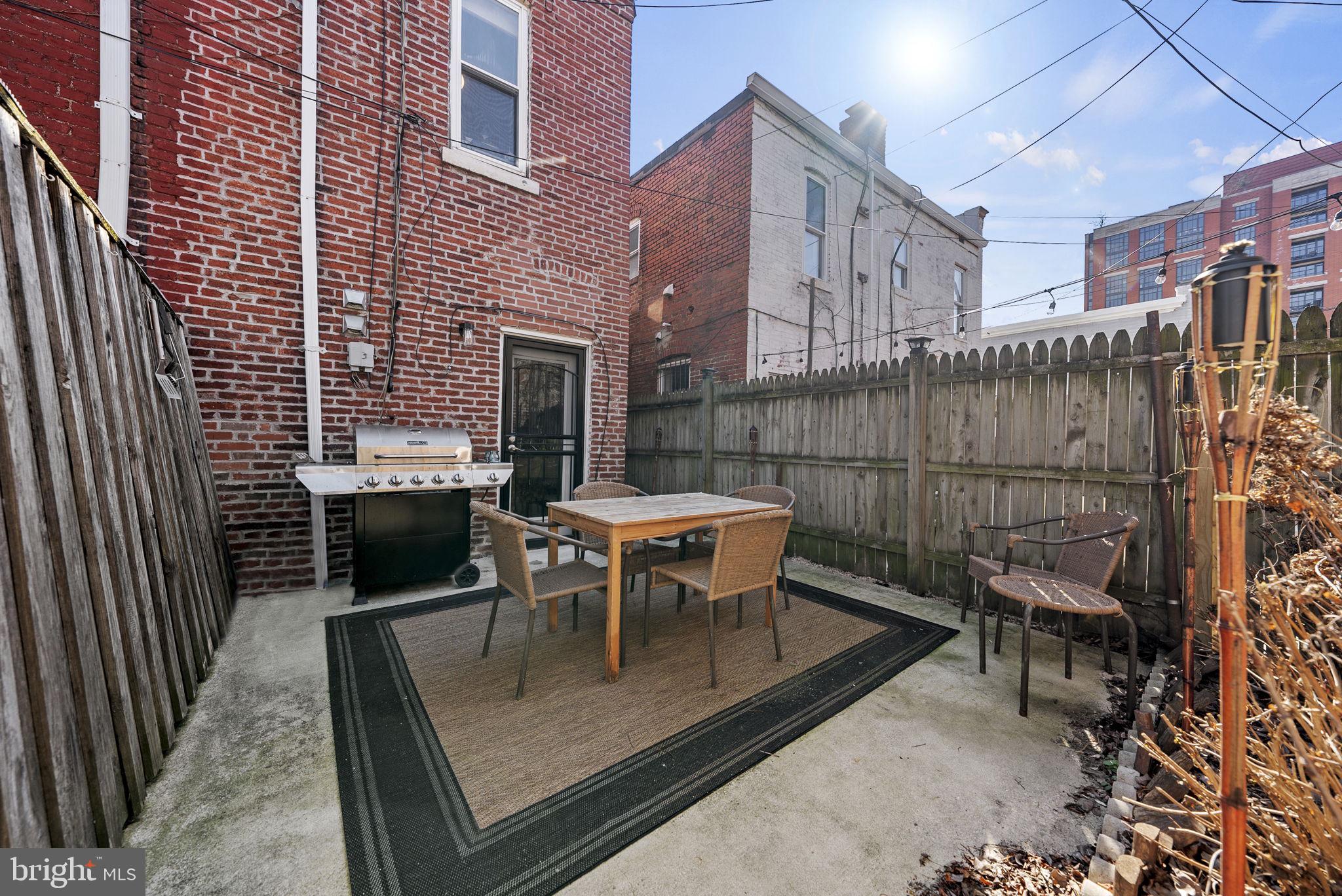 920 3rd Street Northeast Washington, DC 20002 - Photo 24 of 27 Back patio
