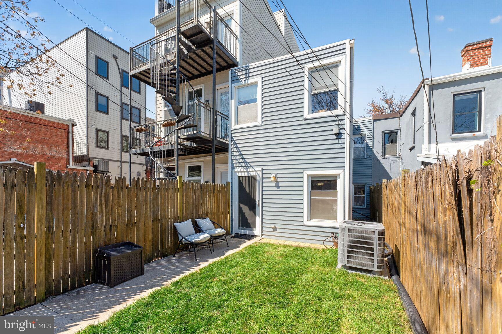 803 9th Street Northeast Washington, DC 20002 - Photo 19 of 22 Outdoor space perfect for entertaining